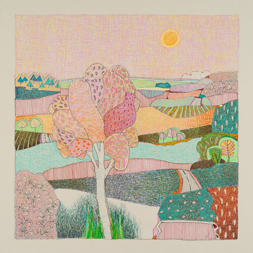 That soft pink von Rob van Hoek, Zeichnungen kaufen auf Select