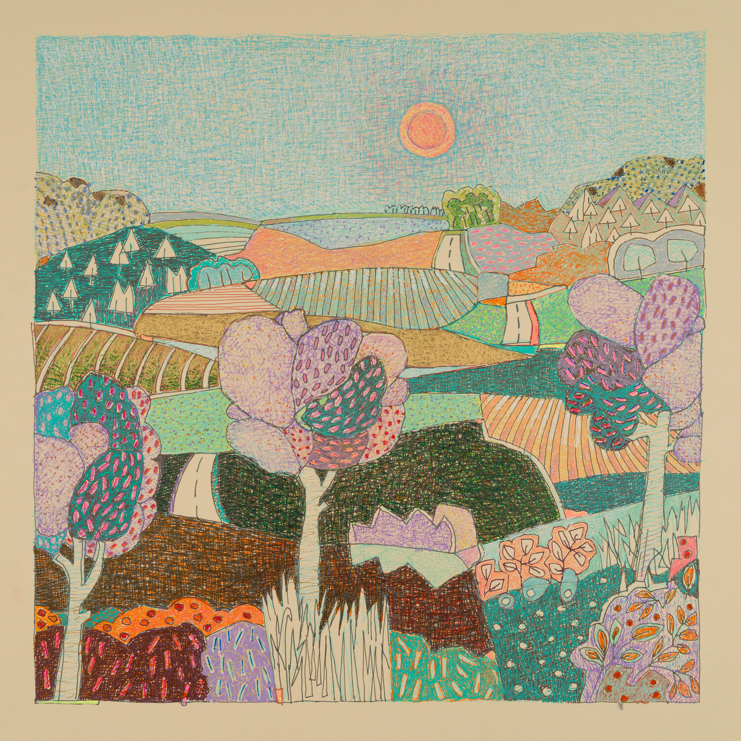 Sunset on my mind Rob van Hoek Zeichnungen zu verkaufen