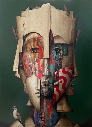 Aoki 5 by fabien delaube, Painting for Sale on Select