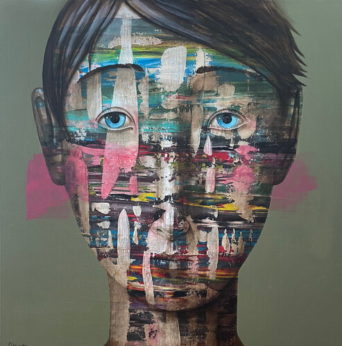 Icaar II by fabien delaube, Painting for Sale on Select