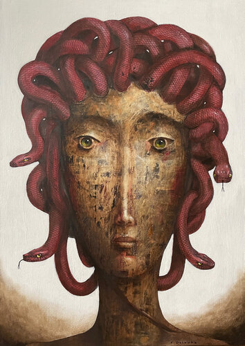 Meduse by fabien delaube, Painting for Sale on Select