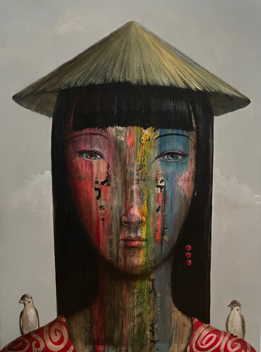 Inari by fabien delaube, Painting for Sale on Select