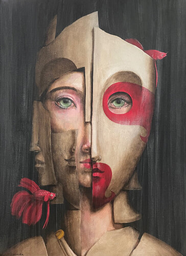 Thétis by fabien delaube, Painting for Sale on Select