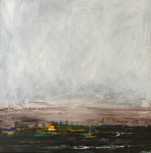 Paysage 3 by fabien delaube, Painting for Sale on Select