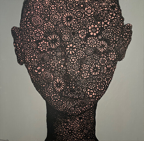 fleur 7 by fabien delaube, Painting for Sale on Select