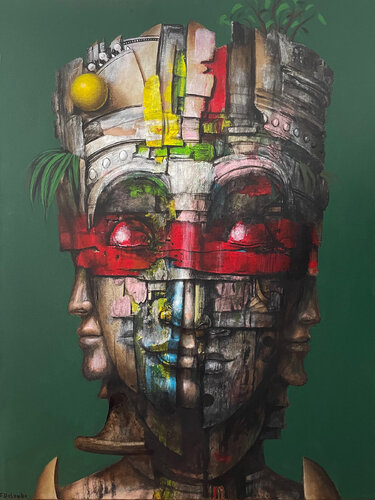 Jayawarman 7 by fabien delaube, Painting for Sale on Select
