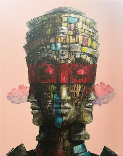 Bayon by fabien delaube, Painting for Sale on Select