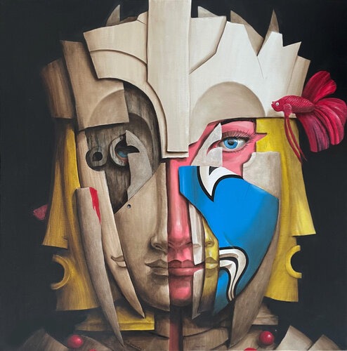 Herakles XXVI by fabien delaube, Painting for Sale on Select