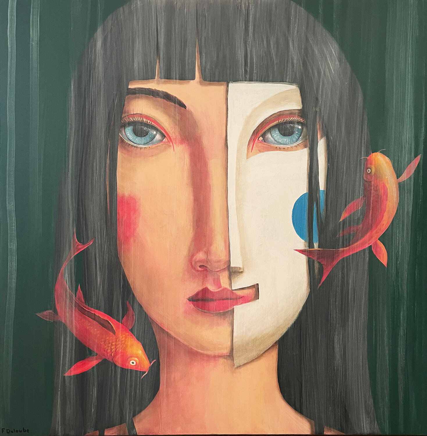 Dream fabien delaube Original painting for sale