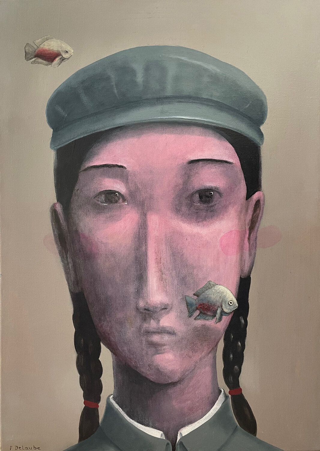 Phélan fabien delaube Original painting for sale