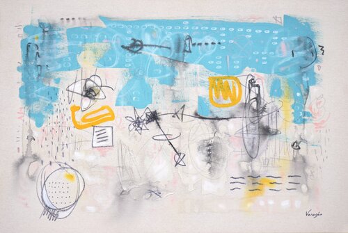 Echoes and Whispers by Varoujan Hovakimyan, Painting for Sale on Select