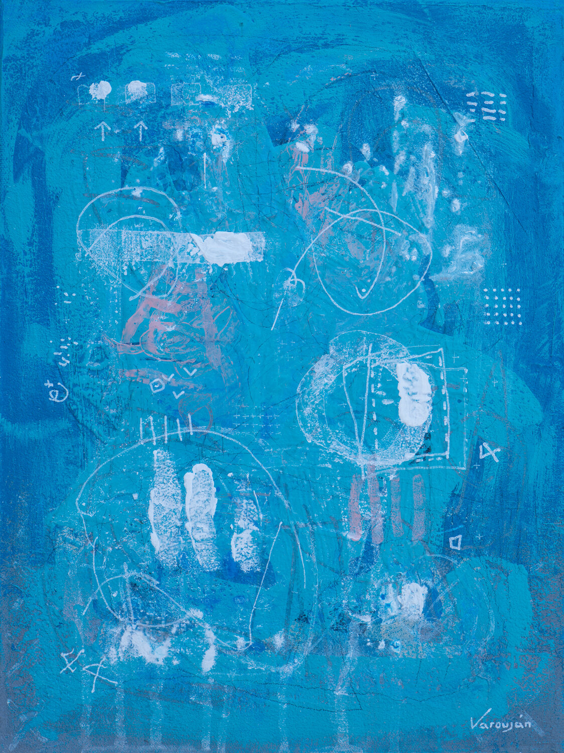 Inference Varoujan Hovakimyan Original painting for sale
