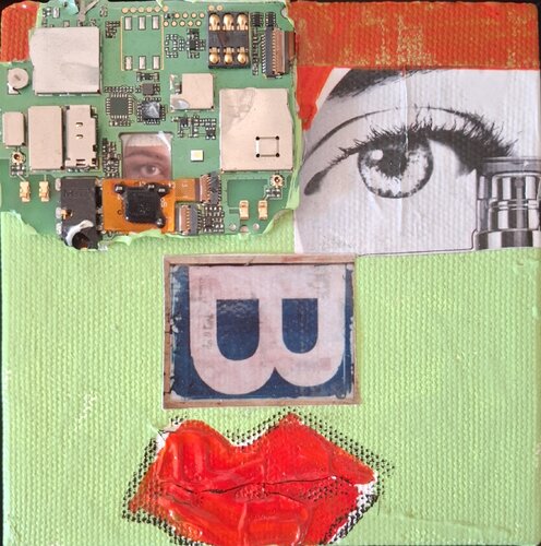 Artificial Inteligence by Stefan Dimovski, Painting for Sale on Select