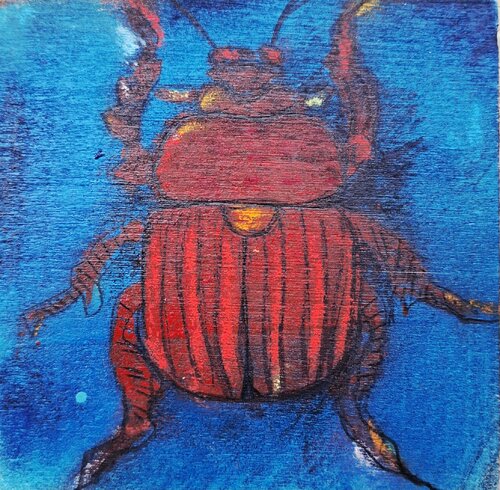 Small bug von Stefan Dimovski, Malerei kaufen auf Select