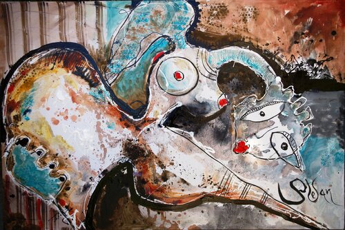 Ballerina by Stefan Dimovski, Painting for Sale on Select