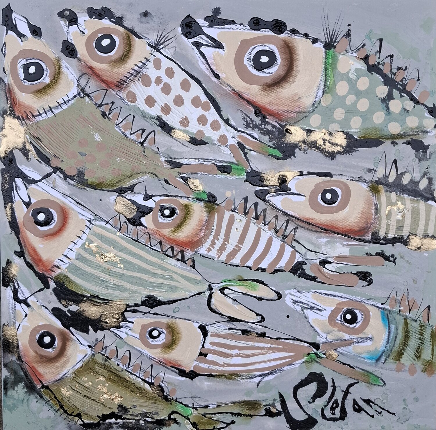 Harmony Stefan Dimovski Original painting for sale