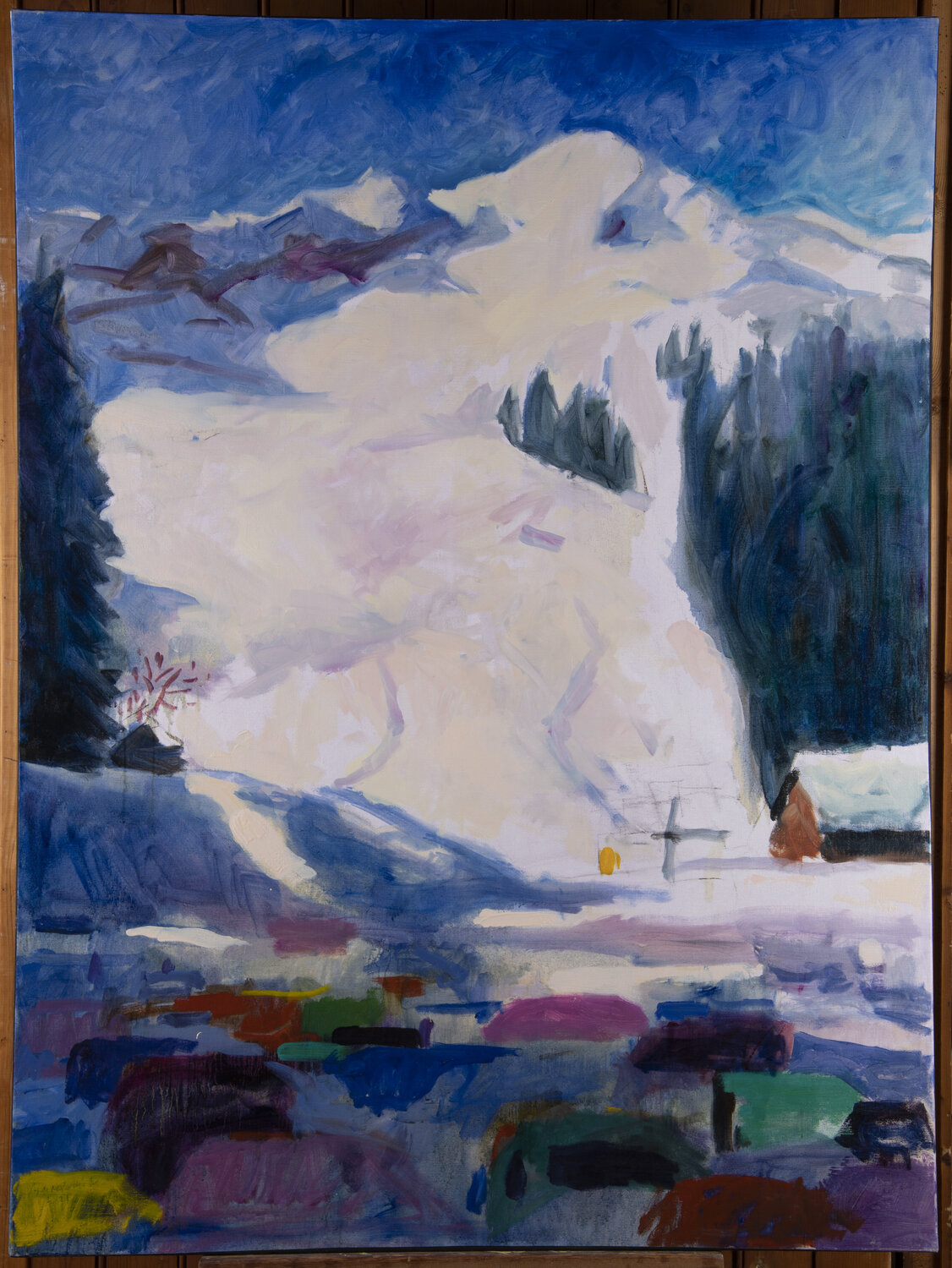 côte 2000 Bertrand De Miollis Original painting for sale