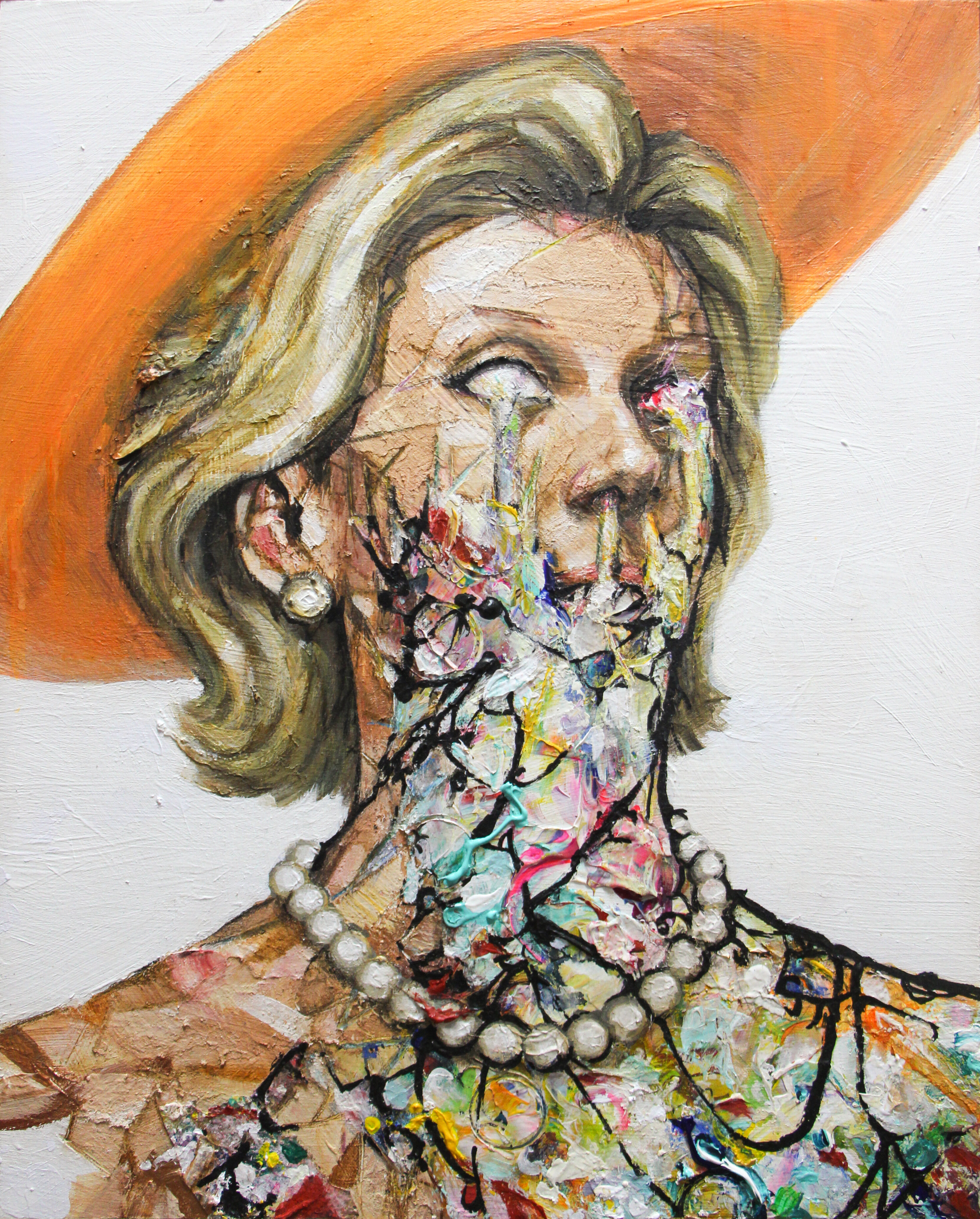 Woman in Orange