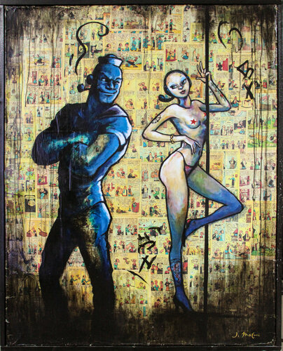 How I met your mama II by Jordi Machí, Painting for Sale on Select
