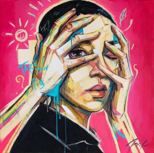 Take Your Pills by Jordi Machí, Painting for Sale on Select