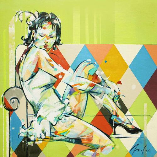 Paris by Jordi Machí, Painting for Sale on Select