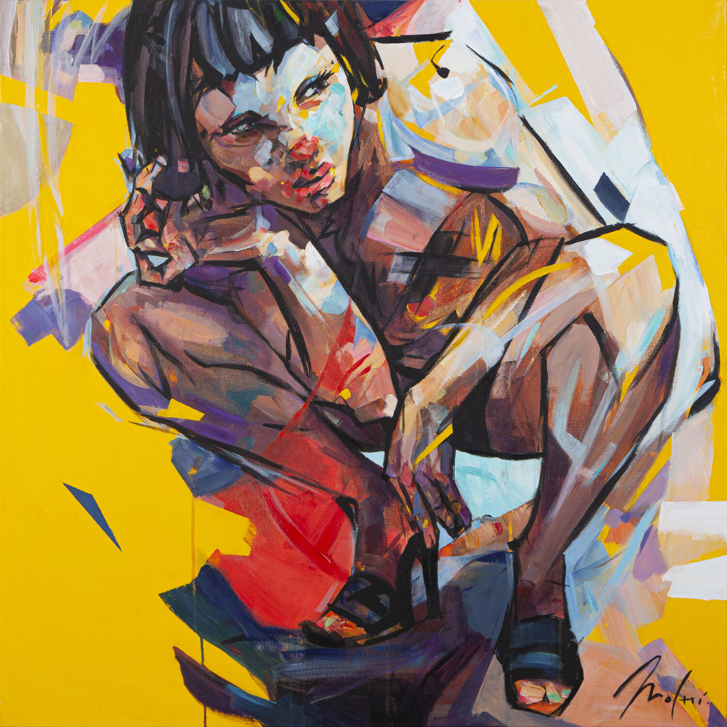 Queer Jordi Machí Original painting for sale