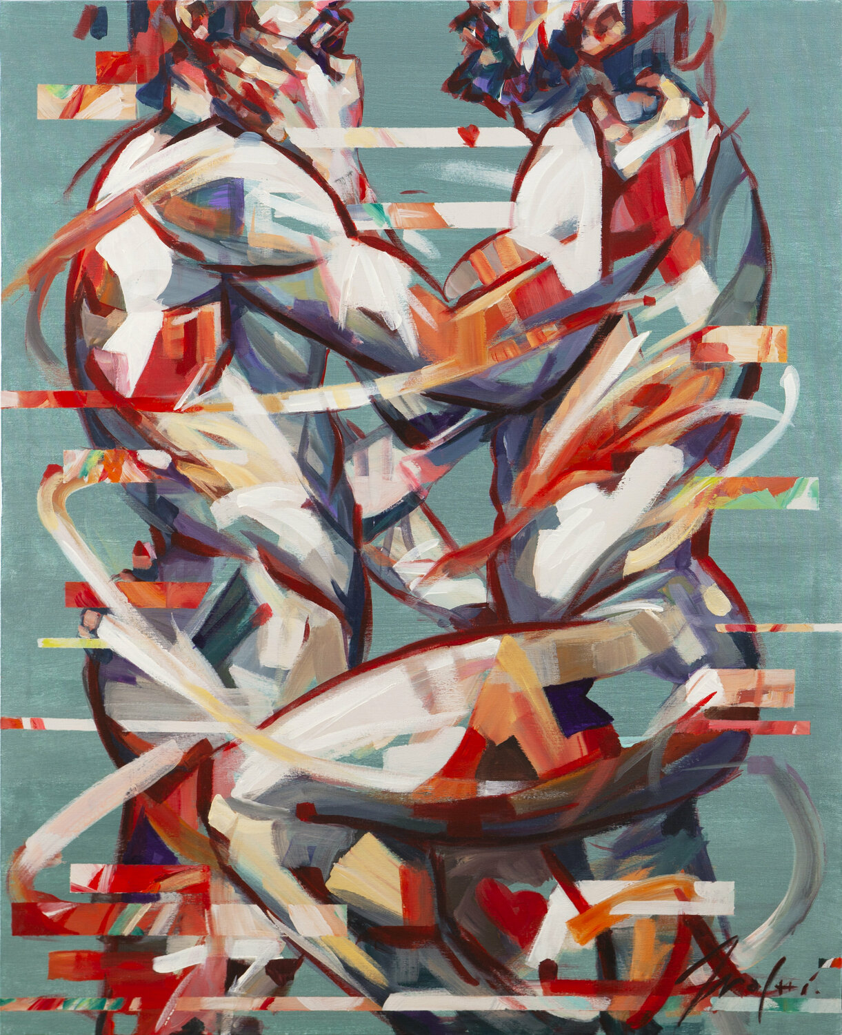 Sintaxis II Jordi Machí Original painting for sale