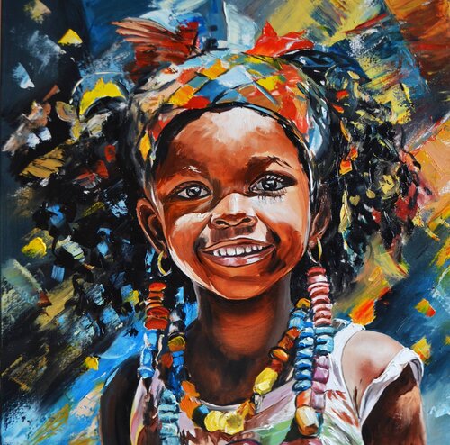 Candy by Valeria Radzievska, Painting for Sale on Select