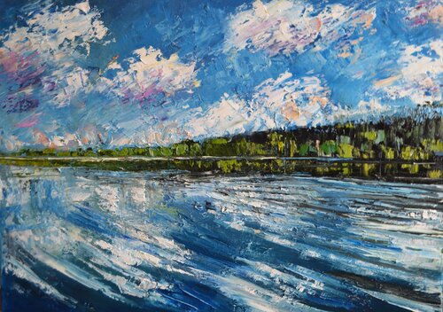 June by Valeria Radzievska, Painting for Sale on Select