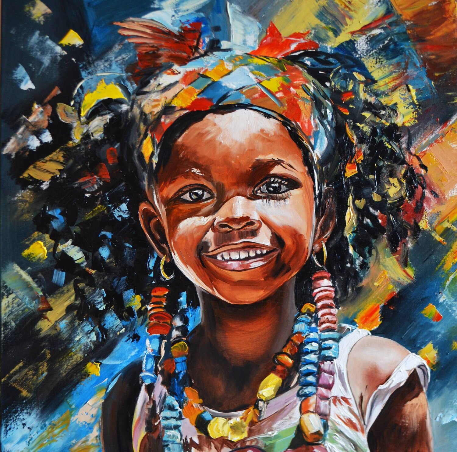 Candy Valeria Radzievska Original painting for sale