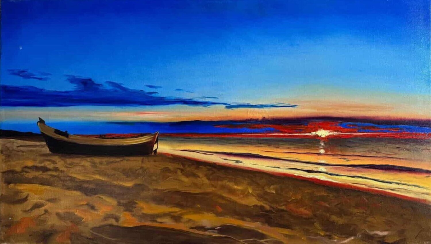 August Valeria Radzievska Original painting for sale