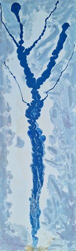 RECO Blue Tree of Life by Ted Barr, Painting for Sale on Select