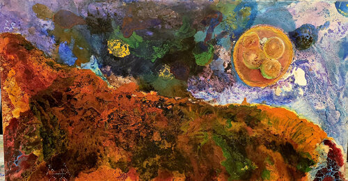 HF Conception by Ted Barr, Painting for Sale on Select