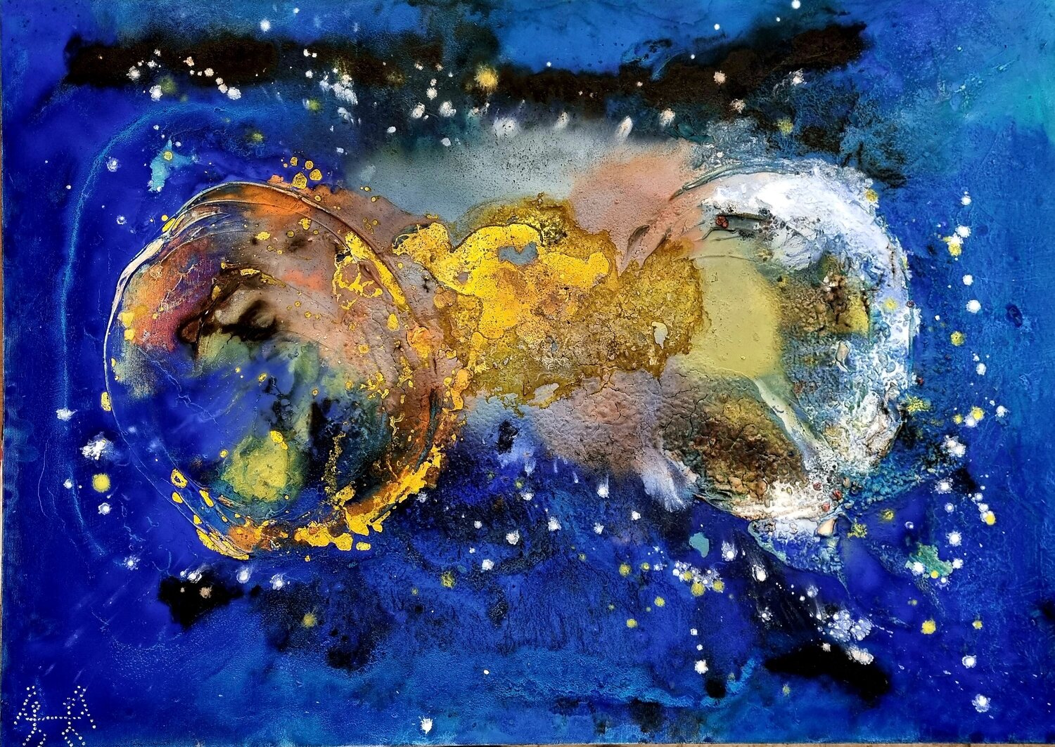 C 8 Ted Barr Original painting for sale