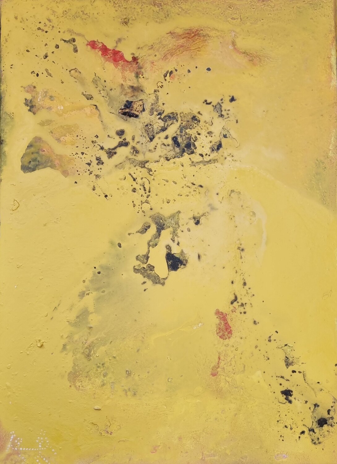 RECO Yellow Briaa1 Ted Barr Original painting for sale