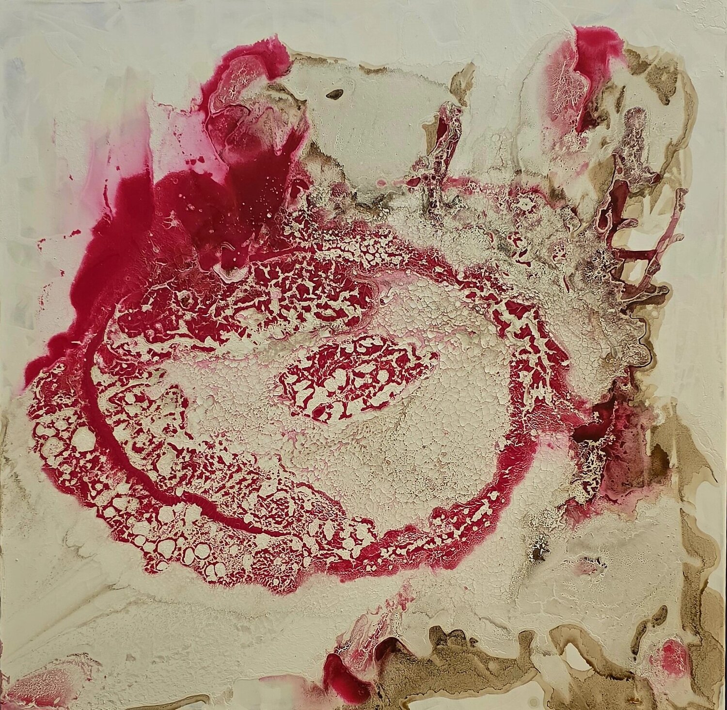 SuperNova S1 Ted Barr Original painting for sale