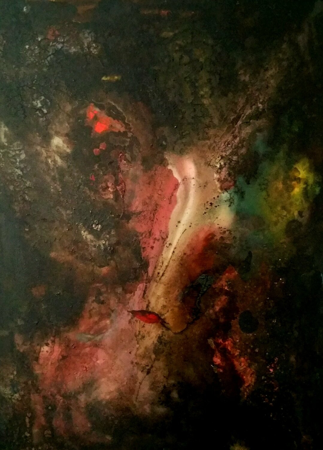 Mother of the universe Ted Barr Original painting for sale