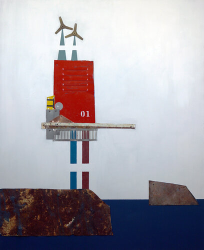Landscape n°1 by Lele De bonis, Painting for Sale on Select