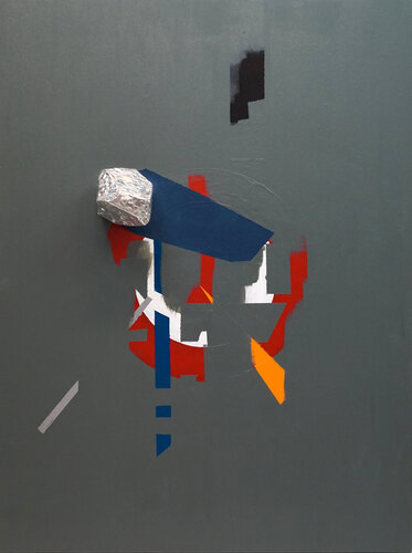 In the shadow of Jung n°4 by Lele De bonis, Painting for Sale on Select