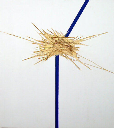 "scratch n°3, dritto per la mia strada" by Lele De bonis, Painting for Sale on Select