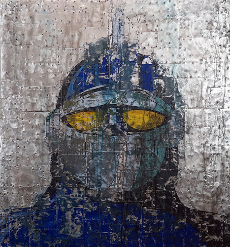 WHERE ARE MY HEROES N°6 by Lele De bonis, Painting for Sale on Select