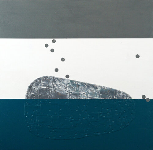 ANTARCTIC SNOWFALL by Lele De bonis, Painting for Sale on Select