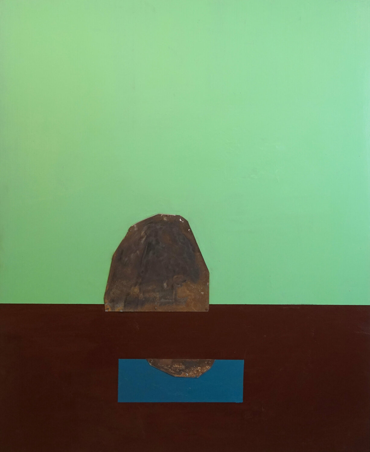 Landscape n°2 Lele De bonis Original painting for sale