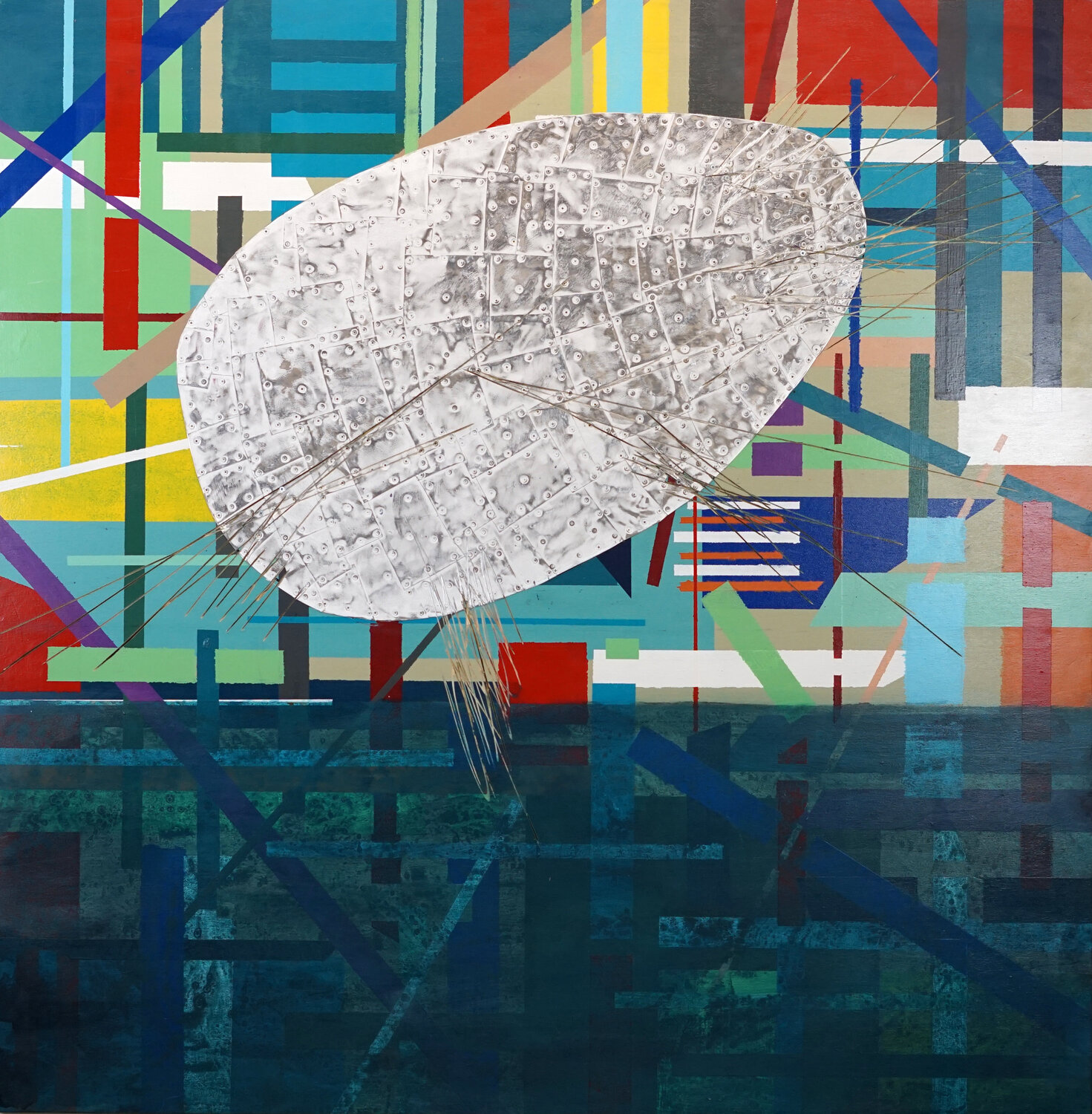 "voci dall'inconscio n°21" Lele De bonis Original painting for sale