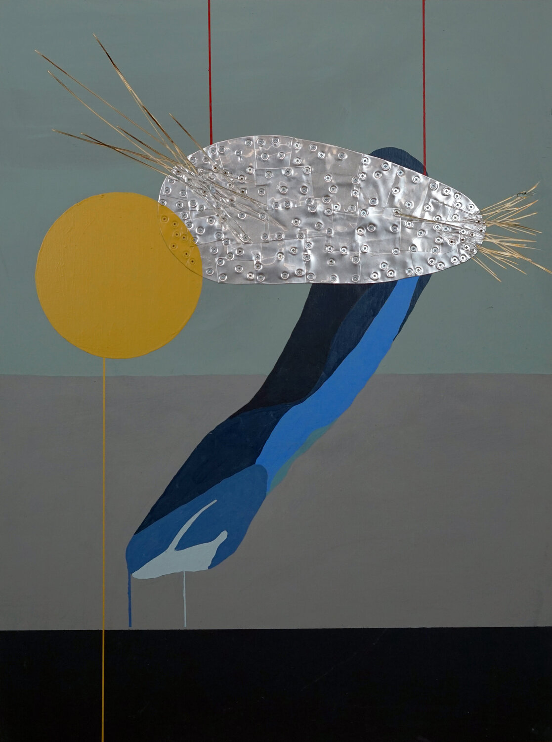 In the shadow of Jung n°10 Lele De bonis Original painting for sale