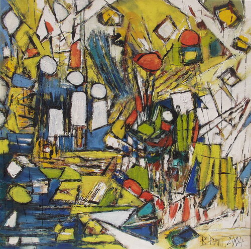 "Vide-Ordures" by Barbara Piatti, Painting for Sale on Select
