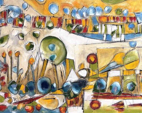 Atlantis by Barbara Piatti, Painting for Sale on Select