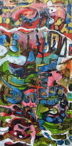 "Sunset at Belvedere" by Barbara Piatti, Painting for Sale on Select