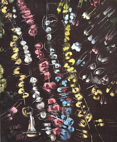 "Rhythmes de l'absence (M'en fous)" by Barbara Piatti, Painting for Sale on Select