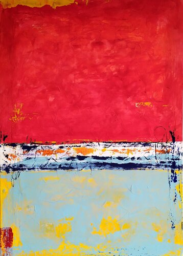Summer play by aliz polgar, Painting for Sale on Select